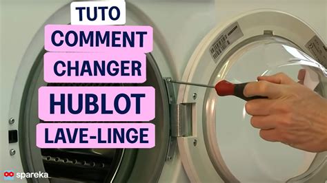 poignée hublot machine laver cassée|Comment remplacer ou réparer un élément de porte d’une .